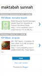 Mobile Screenshot of maktabahsunnah.blogspot.com