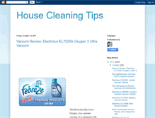 Tablet Screenshot of house-cleaningtips.blogspot.com