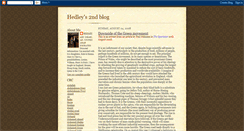 Desktop Screenshot of hbutterfield.blogspot.com