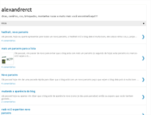 Tablet Screenshot of alexandrerct.blogspot.com