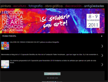 Tablet Screenshot of expofundacionpablohorstmann.blogspot.com