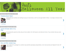 Tablet Screenshot of myhalloweenlinks.blogspot.com