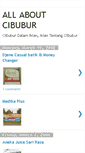 Mobile Screenshot of allaboutcibubur.blogspot.com