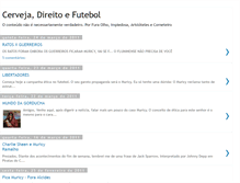 Tablet Screenshot of cervejadireitoefutebol.blogspot.com