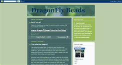 Desktop Screenshot of dragonflybead.blogspot.com