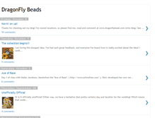 Tablet Screenshot of dragonflybead.blogspot.com