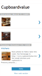 Mobile Screenshot of cupboardvalue.blogspot.com