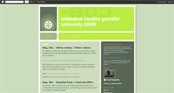 Desktop Screenshot of animationglyndwr09.blogspot.com