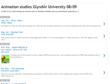 Tablet Screenshot of animationglyndwr09.blogspot.com