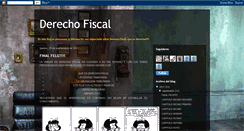 Desktop Screenshot of fiscalderecho.blogspot.com