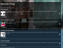 Tablet Screenshot of fiscalderecho.blogspot.com