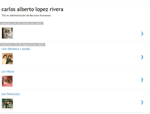 Tablet Screenshot of carlosalbertolopezrivera.blogspot.com