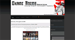 Desktop Screenshot of okami-anime.blogspot.com