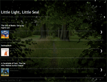 Tablet Screenshot of littlelightlittleseal.blogspot.com