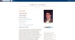 Desktop Screenshot of jameseilersresume.blogspot.com