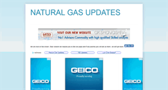 Desktop Screenshot of naturalgasupdates.blogspot.com