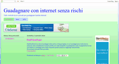 Desktop Screenshot of lavorareconinternet.blogspot.com