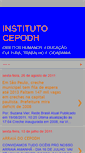 Mobile Screenshot of institutocepodh.blogspot.com