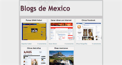 Desktop Screenshot of blogsdemexico.blogspot.com