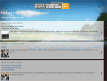 Tablet Screenshot of naturaecuador.blogspot.com