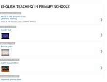 Tablet Screenshot of primaryenglishteaching.blogspot.com