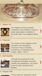 Mobile Screenshot of pilgrimsofeucharist.blogspot.com