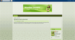 Desktop Screenshot of ninettas.blogspot.com