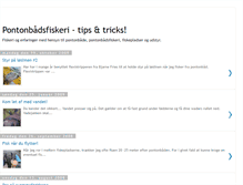 Tablet Screenshot of pontonbaadsfiskeri.blogspot.com
