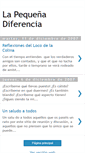 Mobile Screenshot of lapequenadiferencia.blogspot.com