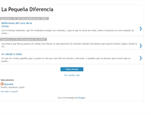 Tablet Screenshot of lapequenadiferencia.blogspot.com