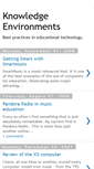 Mobile Screenshot of knowledgeenvironments.blogspot.com