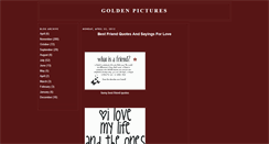 Desktop Screenshot of goldenpeic.blogspot.com