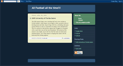 Desktop Screenshot of collegefootballfanatics.blogspot.com