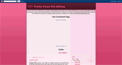 Desktop Screenshot of lvprettypetsitting.blogspot.com