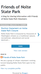 Mobile Screenshot of friendsofnoltestatepark.blogspot.com