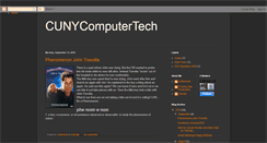 Desktop Screenshot of cunycomputertech.blogspot.com