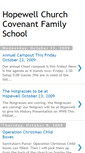Mobile Screenshot of hopewellchurchcovenantfamilyschool.blogspot.com