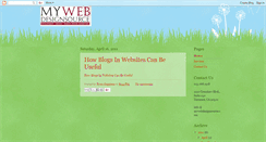 Desktop Screenshot of mywebdesignsource.blogspot.com