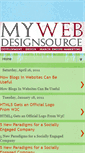 Mobile Screenshot of mywebdesignsource.blogspot.com