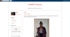Desktop Screenshot of embodybeauty.blogspot.com