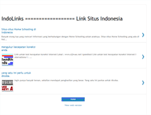 Tablet Screenshot of indolinks.blogspot.com