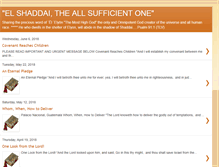Tablet Screenshot of elshaddaitheallsufficientone.blogspot.com