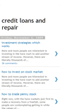 Mobile Screenshot of creditsloansnmore.blogspot.com