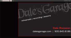 Desktop Screenshot of dalesgarage.blogspot.com