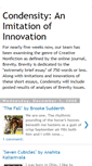 Mobile Screenshot of condensity.blogspot.com