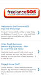 Mobile Screenshot of freelancesos.blogspot.com