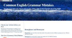 Desktop Screenshot of english-grammar-mistakes.blogspot.com