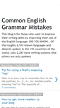 Mobile Screenshot of english-grammar-mistakes.blogspot.com