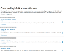 Tablet Screenshot of english-grammar-mistakes.blogspot.com