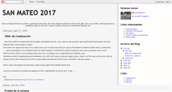 Desktop Screenshot of 2017sanmateo.blogspot.com